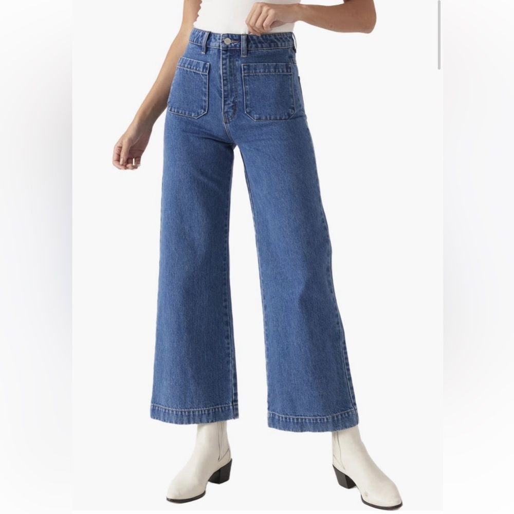 Brand new Rolla’s Sailor Jeans in Ashley Blue size 25
